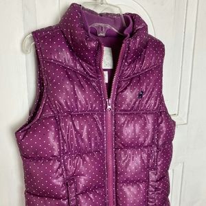 Old Navy girls Purple vest